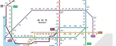 ​地铁线路图深圳地铁线路图 深圳地铁最新线路图全部站点