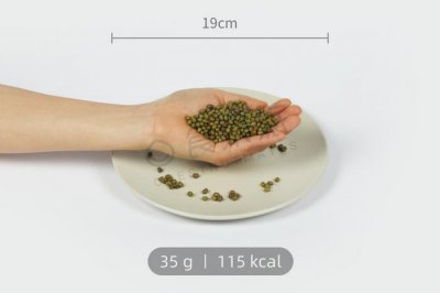 ​100大卡的绿豆能吃多少？