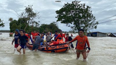 台风“潭美”已致菲律宾90人死亡 受灾人数超过570万